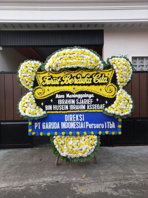 Papan Bunga Duka di Bamgi
